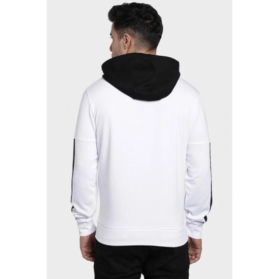 Mens White Hoodie