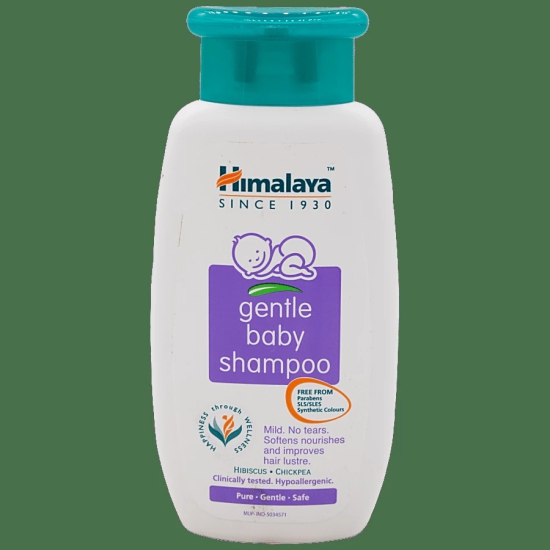 Himalaya Gentle Baby Shampoo - Mild, No Tears, Paraben Free, 100 Ml