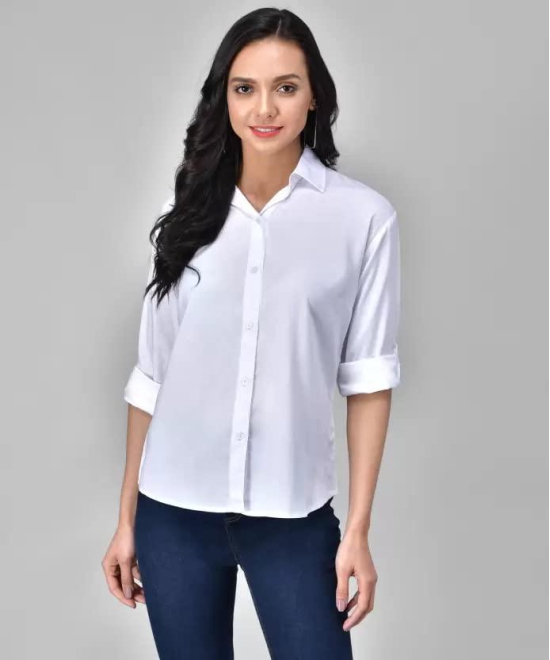 FUNDAY FASHION Women Regular Fit Solid Spread Collar Casual Shirt (Pack of 2)