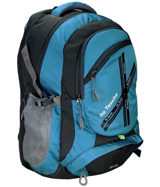 Da Tasche 35 Ltrs Blue Polyester College Bag - Blue