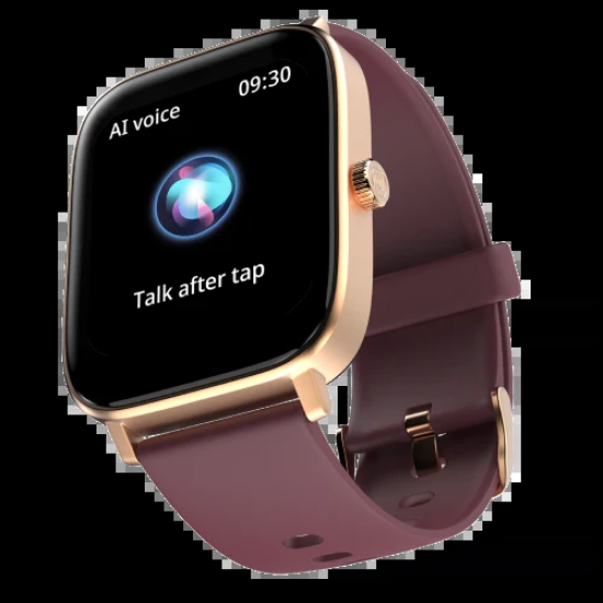 Noise Colorfit Icon 2 - 1.8'' Display with Bluetooth Calling, AI Voice Assistant Smartwatch Deep Wine