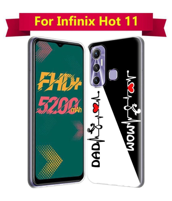 NBOX Printed Cover For Infinix Hot 11