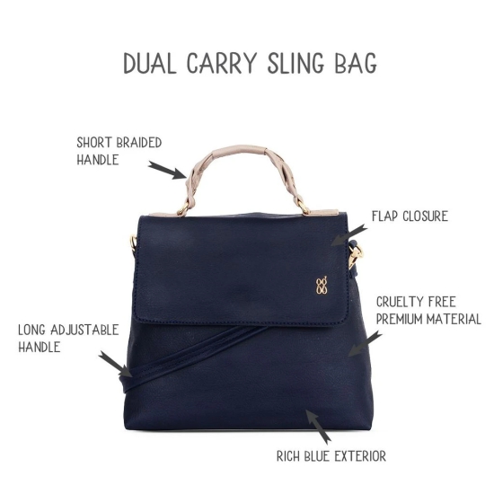 SATCHEL S2 NAVY BLUE