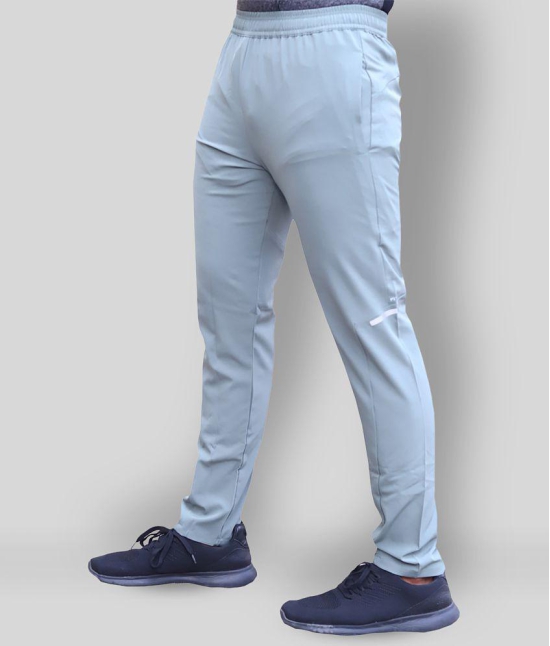 RANBOLT - Light Blue Polyester Men's Sports Trackpants ( Pack of 1 ) - M