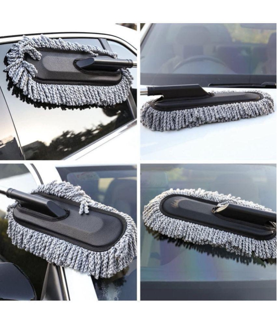 KALPVRUKSH ENTERPRISE - Steel Car Cleaning Handle Duster ( Pack of 1 )