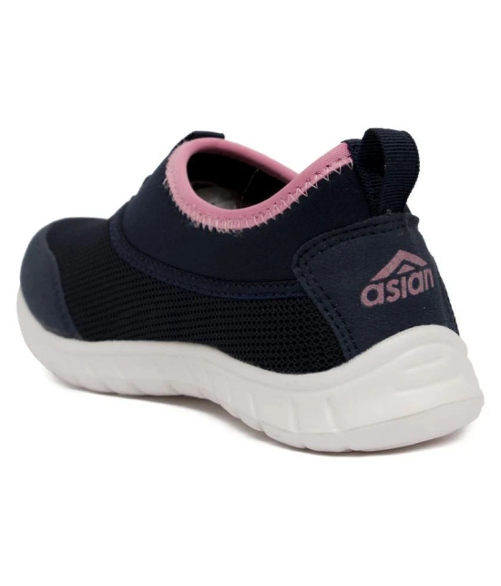 ASIAN - Navy Womens Slip On - None