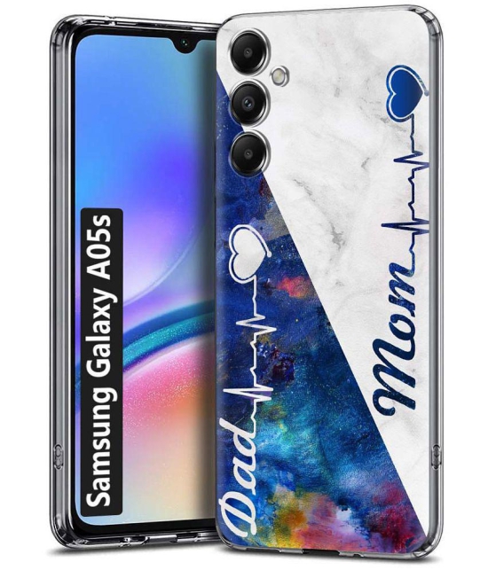 Fashionury Multicolor Printed Back Cover Silicon Compatible For Samsung Galaxy A05s ( Pack of 1 )