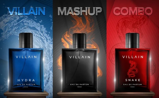 Villain Mashup Combo (Set of 3 x100 ml) - Classic, Hydra, Snake