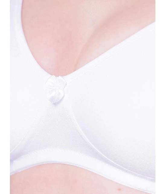 Dollar Missy White Cotton Non Padded Womens Everyday Bra ( Pack of 1 ) - None