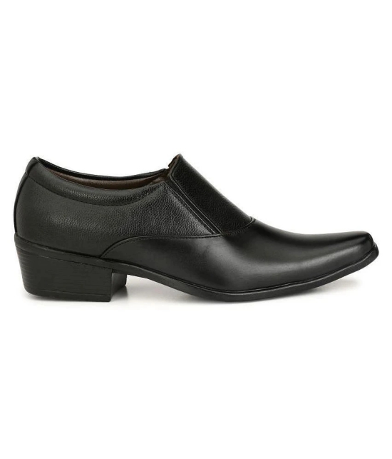 Sir Corbett - Black Mens Slip On Formal Shoes - None