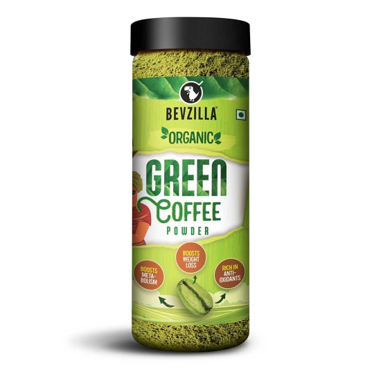 Bevzilla Fatloss Green Coffee Powder - 275GM-Bevzilla Fatloss Green Coffee Powder - 275GM