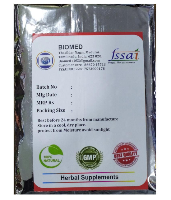 BioMed HIBISCUS (Organic) Powder 100 gm