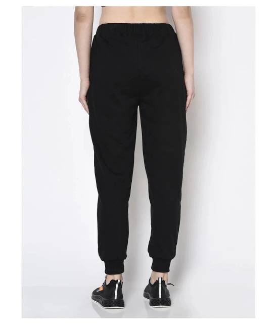 Rigo Black Cotton Joggers - S