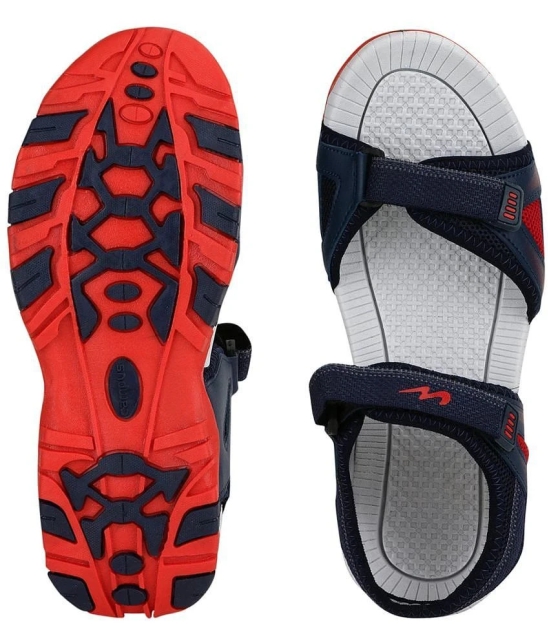 Campus - Blue Mens Floater Sandals - None