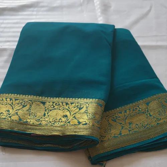 Banaras Georgette Blue