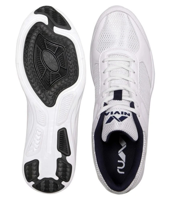 Nivia Hawks Running Shoes White - 8