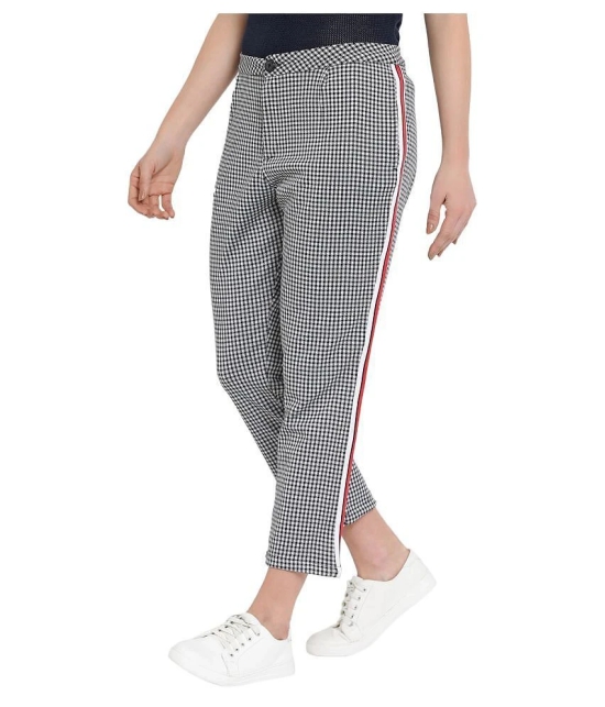 AUSTIN WOOD White Cotton Maternity Trousers - L