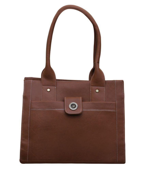 Fostelo Tan P.U. Shoulder Bag - Tan