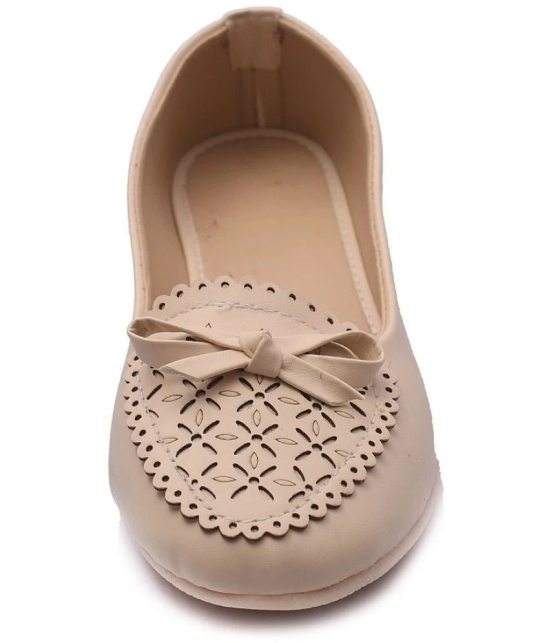 Apratim Beige Ballerinas - None