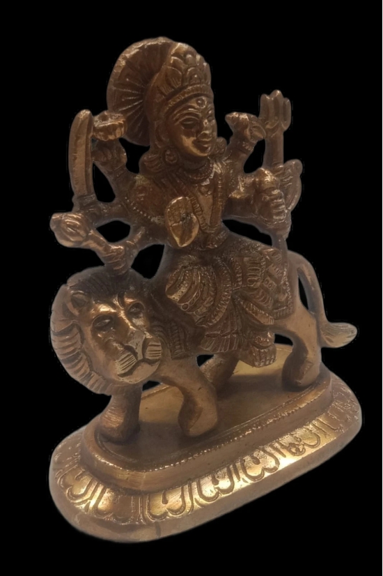 VRINDA METAL ART Brass Maa Durga Idol  Idol