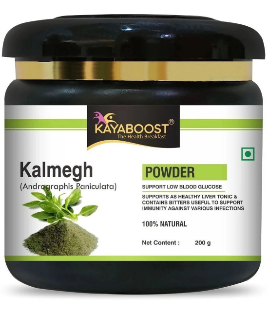 KAYABOOST Kalmegh Powder for Andrographis Paniculata Kariyatu / Green chirayta / Bhunimbh (200 g)