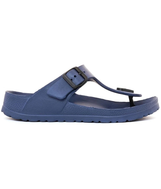 KHADIM Navy Blue Womens Thong Flip Flop - None