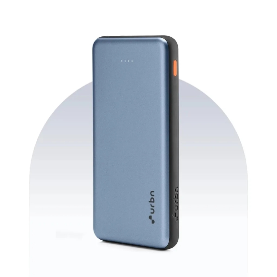 10000 mAh 12W Razor Power Bank-Blue