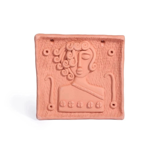 Tisser Terracota Clay Wall Hanging-3 Size 5x5