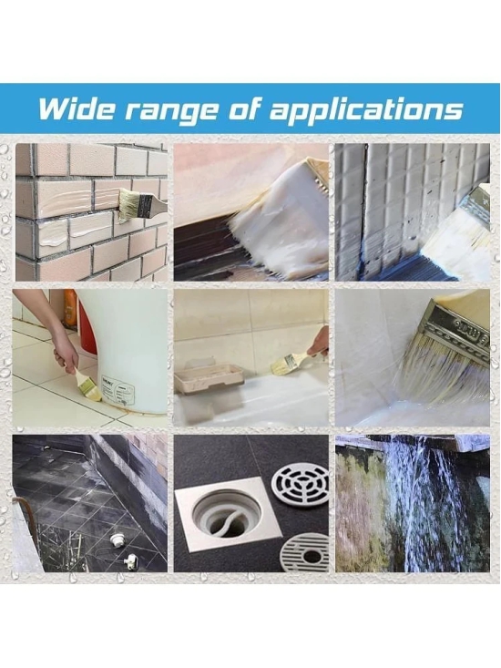 Anti Leakage Glue Waterproof Adhesive Roof Water Leakages Stops Glue for Wall, Transparent Crack Seal Leakage Protection Outdoor Bathroom Wall Tile Window Roof