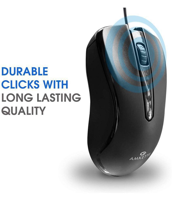 Amkette - Kwik Pro 7 Wired Mouse