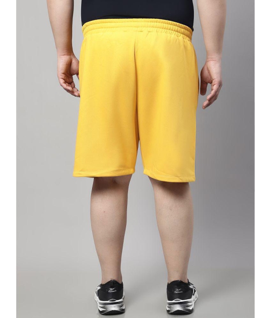 Rute - Yellow Cotton Mens Shorts ( Pack of 1 ) - None