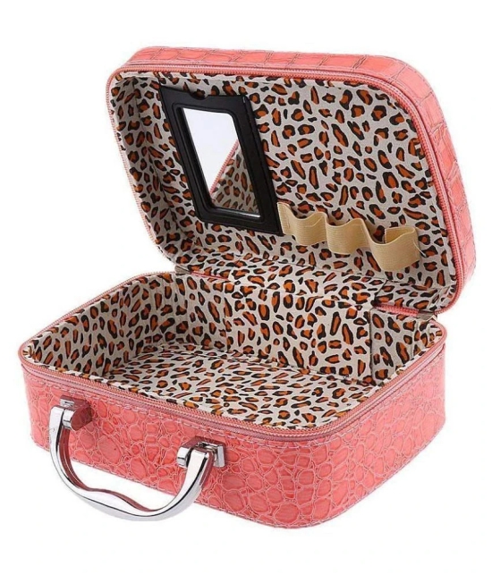 hi-lee Pink Travel  Cosmetic Bag