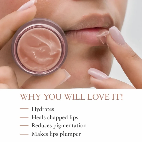 Herb Enriched Lip Mask 15g peach_mask