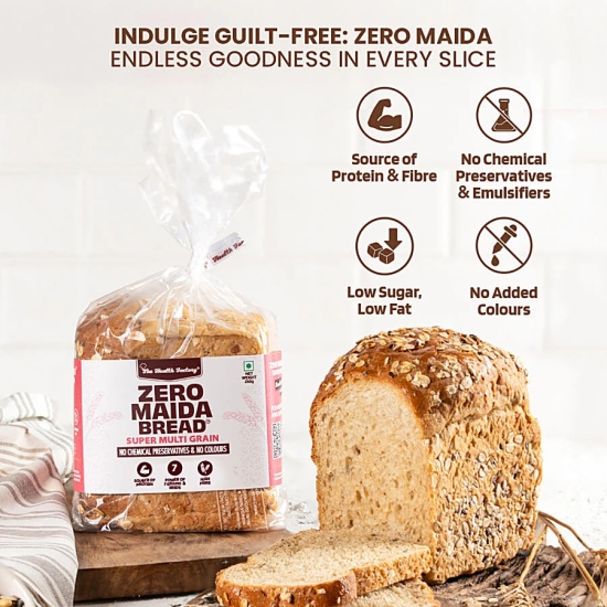 The Health Factory Thf Zero Maida Simply Multi Grain, 250 Gm