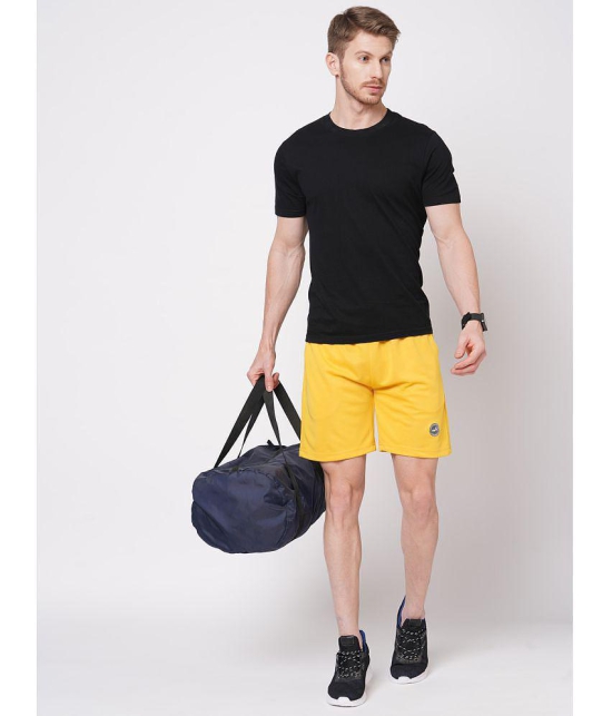 Fitz - Yellow Polyester Mens Shorts ( Pack of 1 ) - None