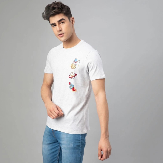 FTX Men Printed Round Neck Half Sleeve Tshirt