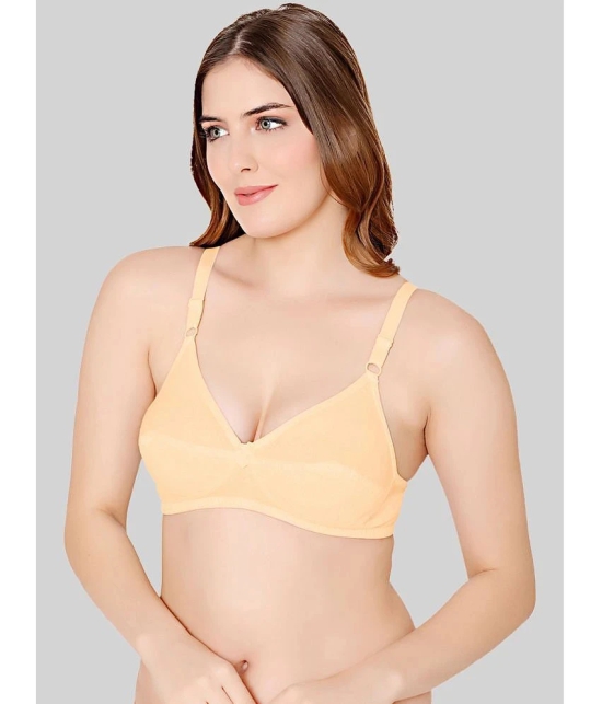 Bodycare Beige Cotton Blend Non Padded Womens Everyday Bra ( Pack of 1 ) - None