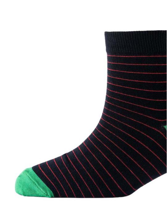 Men Pack Of 2 Patterned Cotton Above Ankle Length Socks