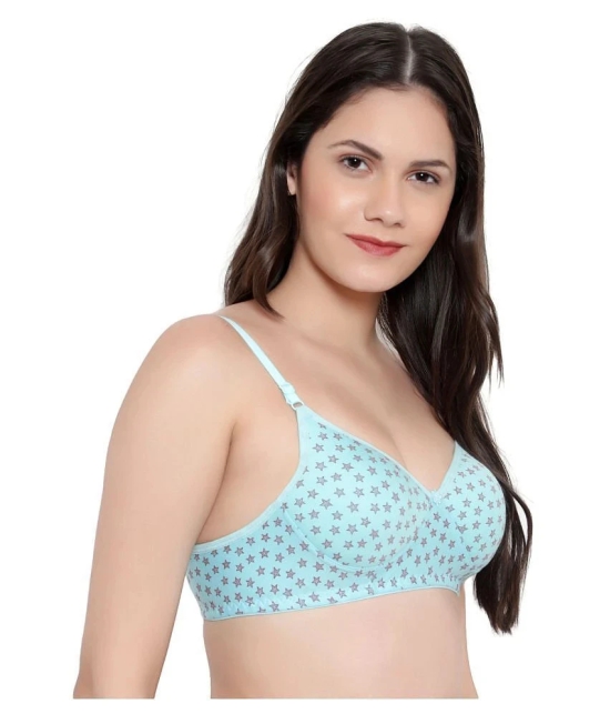 KYODO Cotton Everyday Bra - Multi Color Pack of 2 - 36B