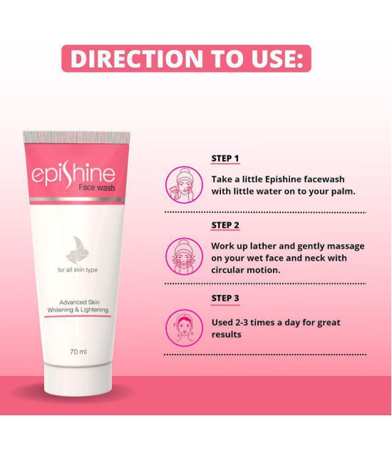 Epishine - Lightening Face Wash For All Skin Type ( Pack of 1 )