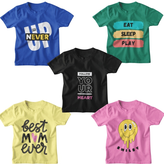 Discover Style Harmony: KID'S TRENDS® 5-Piece Kids Clothing Pack for Boys, Girls, and Unisex Adventure