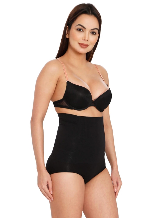 Tummy Slimmer V Shapewear-Black / M