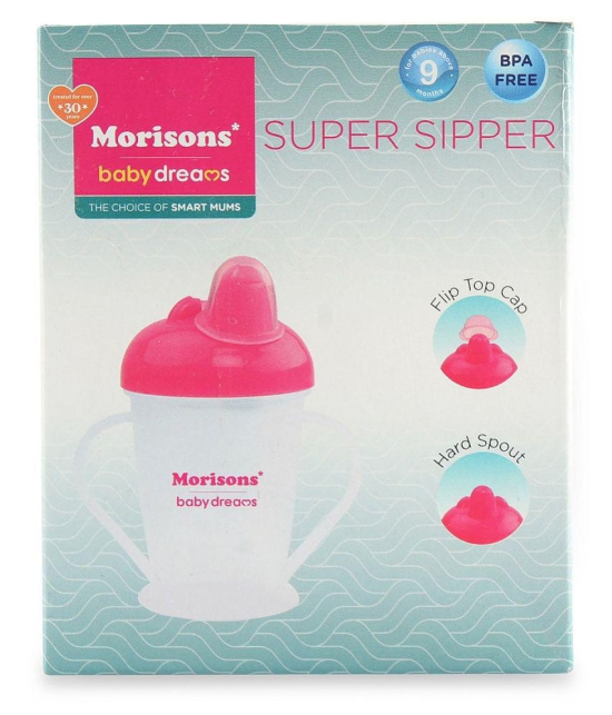 Morisons Baby Dreams Pink Plastic Spout Sippers