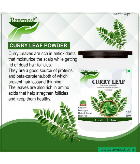 rawmest 100% Pure Organic Curry Leaf Powder 100 gm