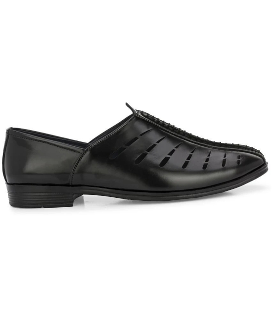 Leeport - Black Mens Jutti - None