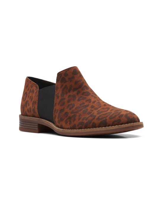 CLARKS LEOPARD WOMEN CAMZIN STEP BOOTS