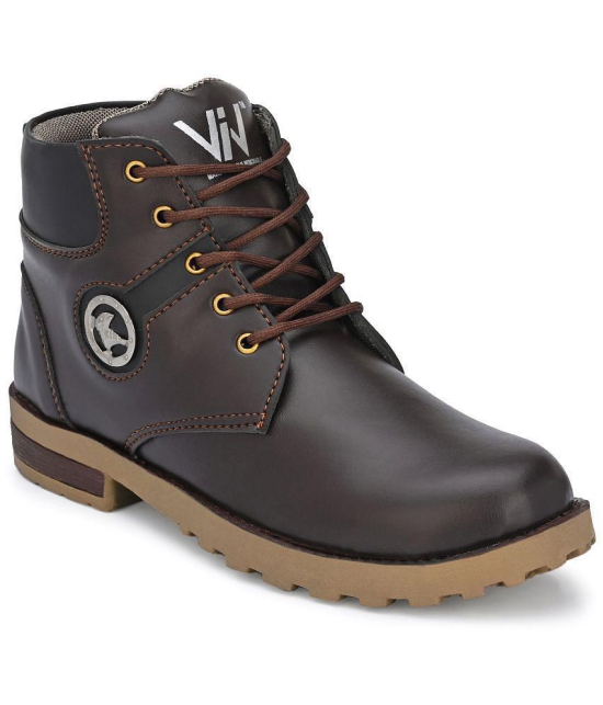 Buy Viv Brown Mens Casual Boots None Online Snapdeal