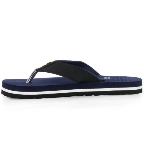 DOCTOR EXTRA SOFT - Navy Mens Thong Flip Flop - 8