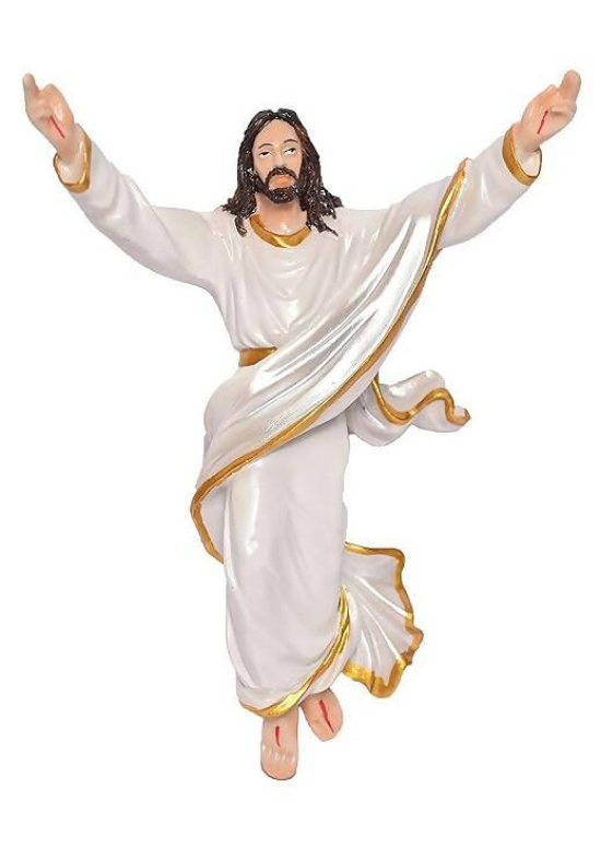 KariGhar Risen Christ Perfect for Home/Prayer Room/Gifting & Decoration