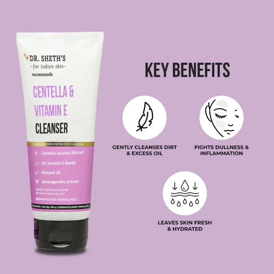 Centella & Vitamin E Cleanser - 100ml